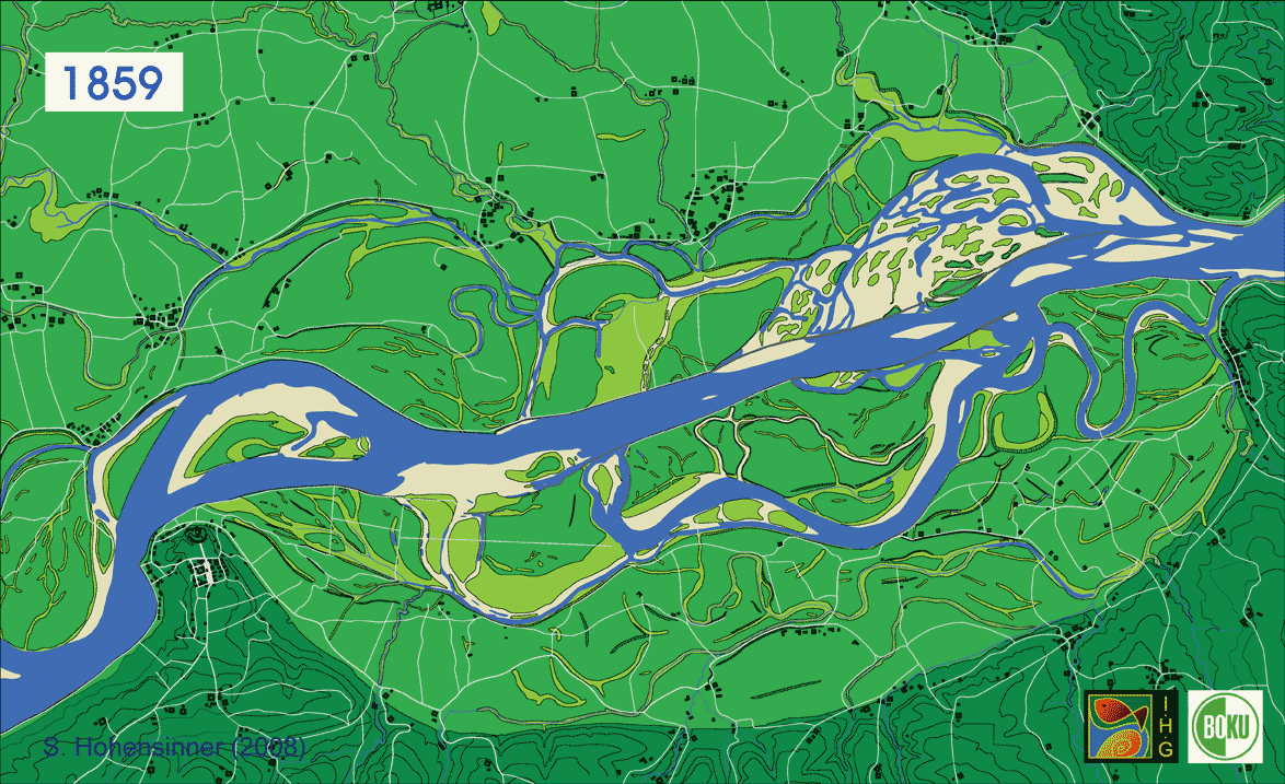 river danube 1859