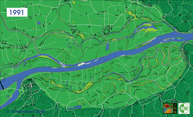 Grafik Donau Machland 1991
