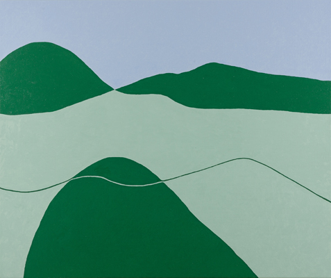 Ölbild Donau Strudengau