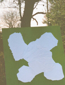 Ölbild Bacteria in der Landschaft